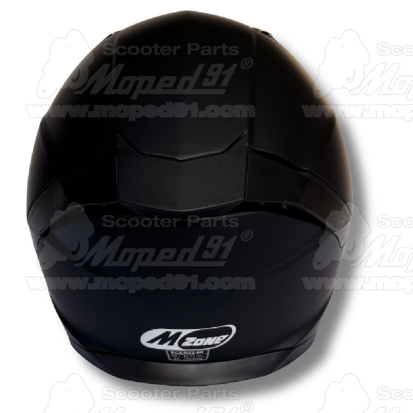 bukósisak zárt. BLACK MATT. Méret: L.  MZONE