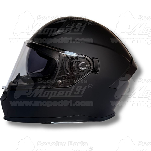 bukósisak zárt. BLACK MATT. Méret: L.  MZONE