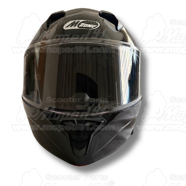 bukósisak zárt. BLACK MATT. Méret: L.  MZONE