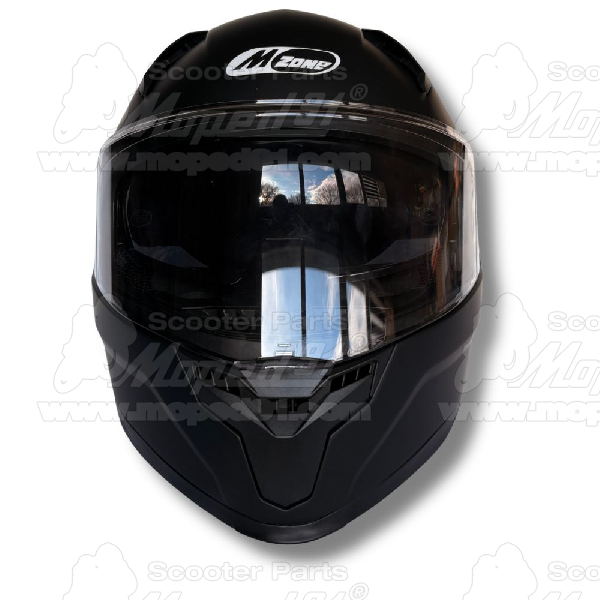 bukósisak felnyitható FLIP UP. BLACK GLOSSY Méret: L. MZONE