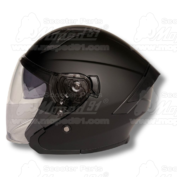 bukósisak nyitott. BLACK MATT. méret: XXL MZONE