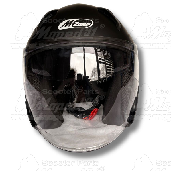 bukósisak nyitott. BLACK MATT. méret: XXL MZONE