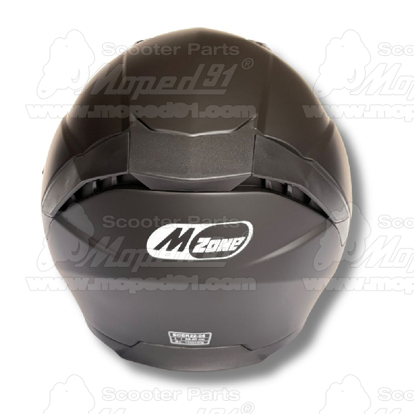 bukósisak nyitott. BLACK MATT. méret: XL MZONE