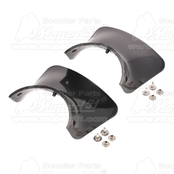 sárvédő toldat szett, műanyag, szegecsekkel a rögzítéshez SIMSON S50, S51, S70 MZA