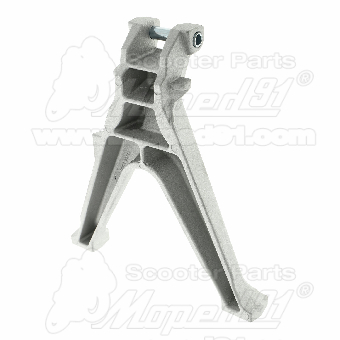 motorállvány 238 mm, natúr alumínium, SIMSON S50 / S51 / S53 / S70 / S83