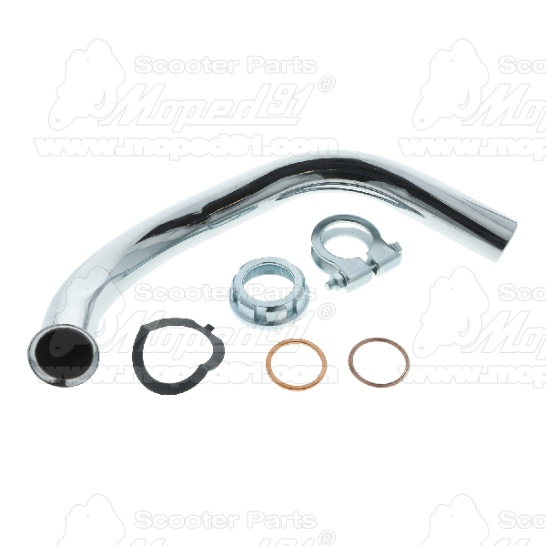kipufogó könyök set SIMSON S50 / S51 / S70 (218991) Gyári Német Minőség MZA