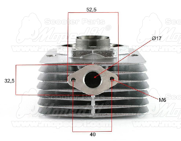 Cylinder SIMSON S 50 (212031) EAST ZONE