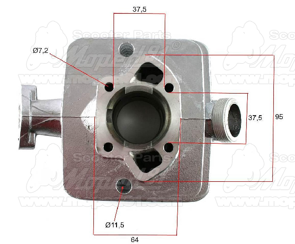 Cylinder SIMSON S 50 (212031) EAST ZONE