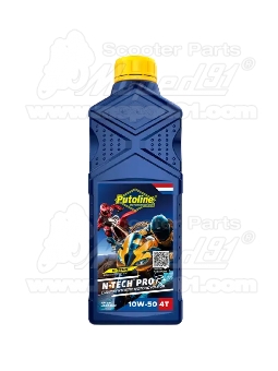 PUTOLINE N-TECH® PRO R+ 10W-50 a legfejlettebb, teljesen szintetikus 4 ütemű motorolaj. 1 liter