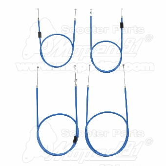 bowden szett kék SIMSON S50 MOTOFLEX 4 darabos