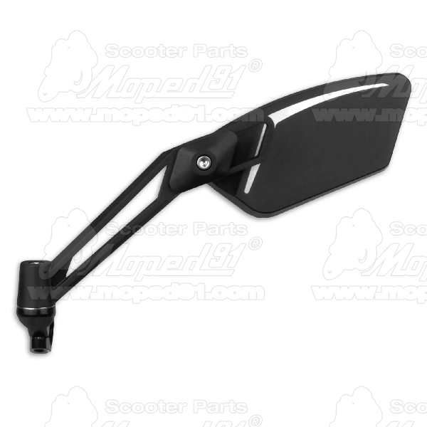 kerékpár tükör 118 x 55 mm Luxe E-BIKE, Pedelec balos LYNX