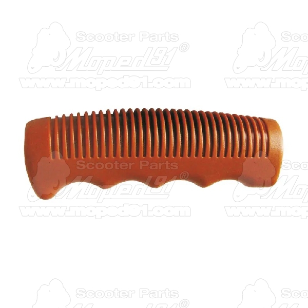 kerékpár markolat 22 mm barna PVC gumi Sport 