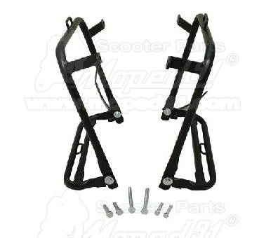 csomagtartó fekete oldal bal - jobb SIMSON S 50 / S 51 / S 60 / S 70 (880021)  