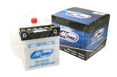akkumulátor 12V 5Ah YB5L-B savas 120x60x130 + savcsomag SIMSON 50 / S51 / MZ ES / TS 150-250  MZONE