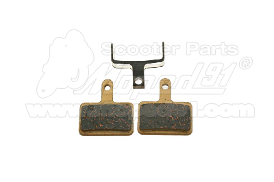 mechanical disc brake bike brake pads Shimano Deore BR-M 515LA + hydr. M BR-525 / BR-M 415/65/75/85/95 / BR-C 501/601/7, Hayes HFX 9 / Tektro Auriga / Promax DSK 909 LYNX