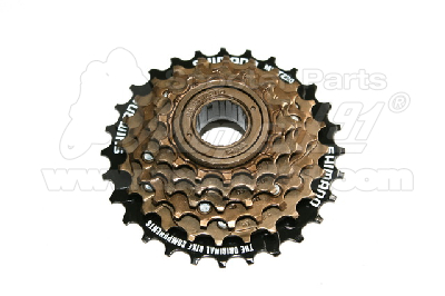 MTB freewheel sprocket 6 speed SHIMANO MF-TZ500 Z 14-28 (14-16-18-21-24-28) LYNX German Quality