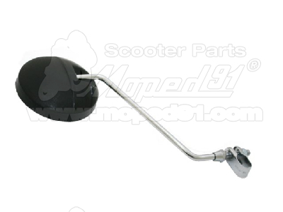 tükör BABETTA 207 / 210 / 225 bilincses. Tükörszár: 300x8 mm, d: 105 mm Német Minőség EAST ZONE