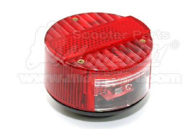 lámpa hátsó  ETZ / SIMSON S 51 / S 70 / ROLLER SR 50 / ROLLER SR 80 / SCHWALBE KR 51 d:120 mm (390530) komplett 