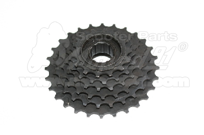 MTB sprocket trafficator(6 gear, black) LYNX German Quality
