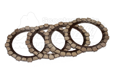 Kupplungsscheibe SIMSON S 50 / S 51 / S 53 / S 70 / S 83 / ROLLER SR 50 / ROLLER SR 80 / SCHWALBE KR 51 / SPERBER (224680) German Quality EAST ZONE