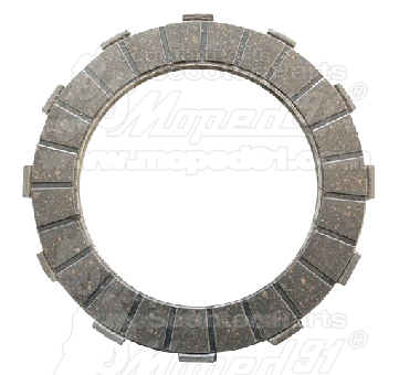 kuplung lamella szett SIMSON S 50 / S 51 / S 70 / ROLLER SR 50 / ROLLER SR 80 / SCHWALBE KR 51 TUNING 2,6 mm 5-db-os  Német Minőség (224680)