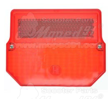 lámpabúra hátsó 2 csavaros, tömítővel együtt E-jeles SIMSON S53 / S83 / ROLLER SR50 / ETZ 125-301 (391060) (80-50.543) MZA