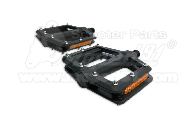 Kerékpár MTB/BMX pedál párban, acélcsapokkal LYNX