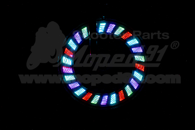 kerékpár küllő led világítás programozható mintákkal SHAPE BRIGHZT