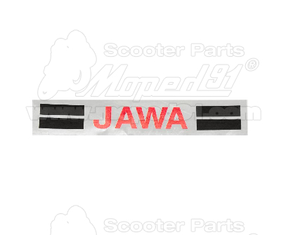 matrica BABETTA/ JAWA tankra króm