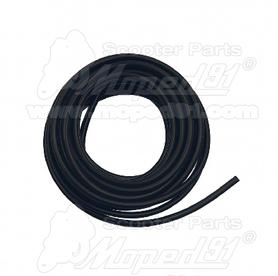 műszaki cső 2,2x4 mm olajcső fekete (5 méter / tekercs)