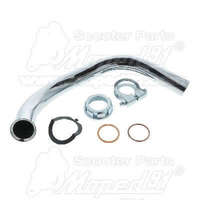 kipufogó könyök set SIMSON S50 / S51 / S70 (218991) Gyári Német Minőség MZA